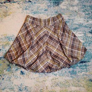 Bubble Hem Full Shirt by Tapemeasure Anthropologie in Size 14